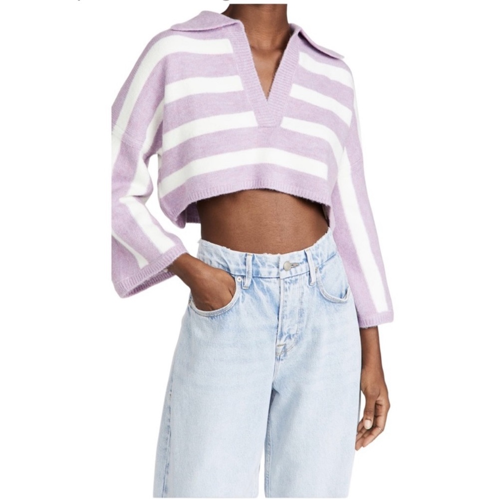 🌟For Love & Lemons Crop Sweater🌟 - Picture 2 of 12